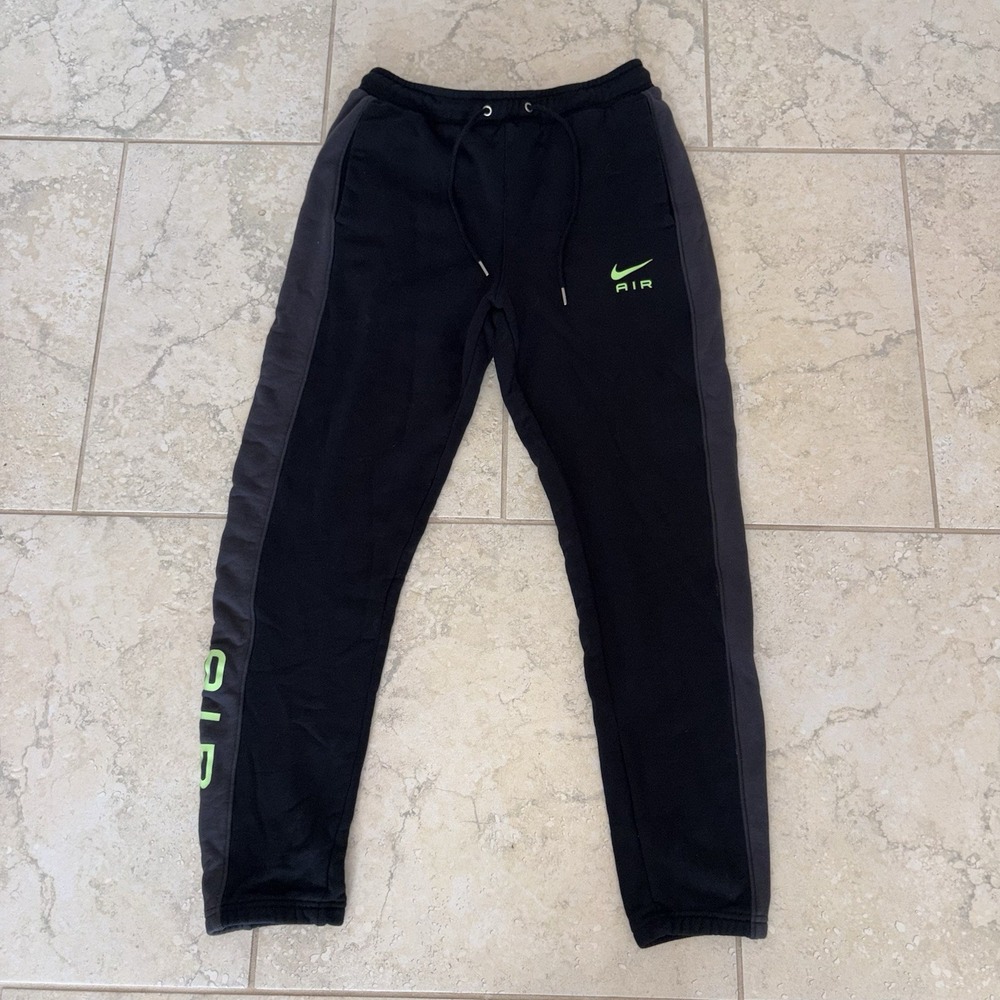 Nike Sportswear Air French Terry Pants Sweatpants Jogger DQ4202-011 Men's Size S